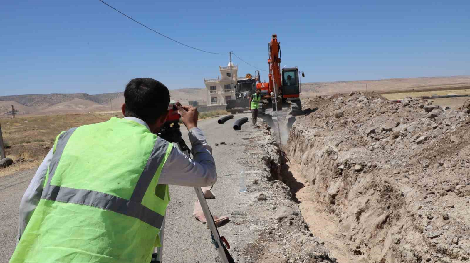 Mardin&rsquo;de bir mahalle daha atıksu altyapısına kavuşuyor
