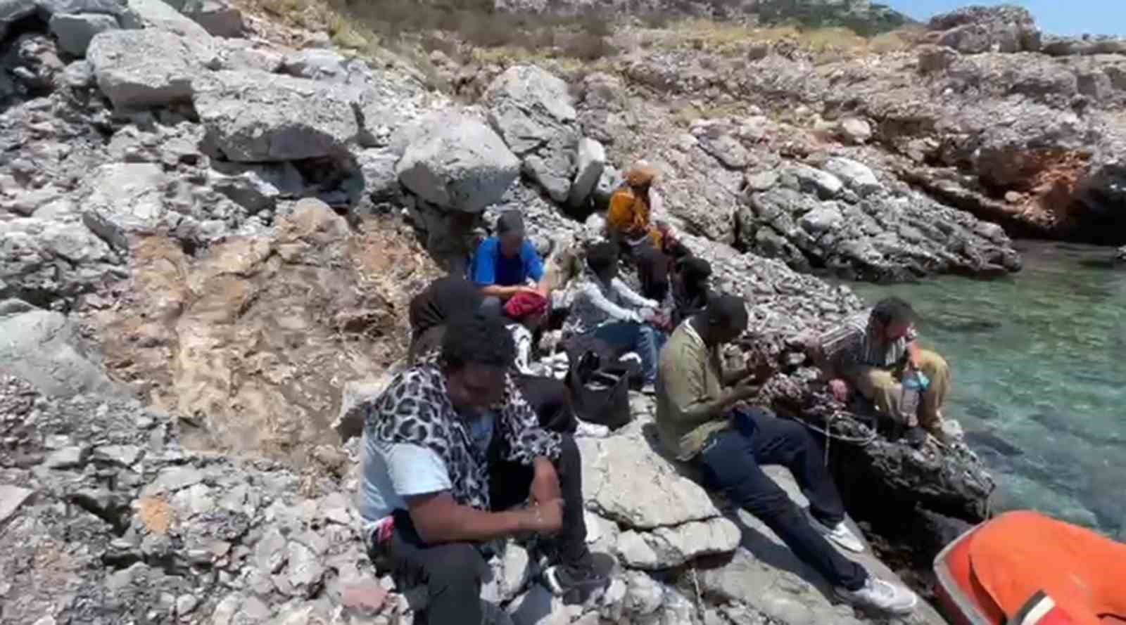 Marmaris’te 11 düzensiz göçmen yakalandı