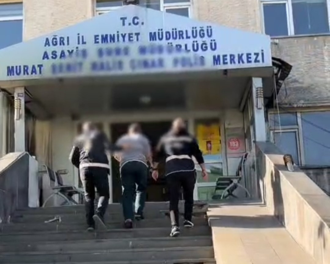 Ağrı’da hakkında kesinleşmiş 10 yıl hapis cezası bulunan hükümlü yakalandı