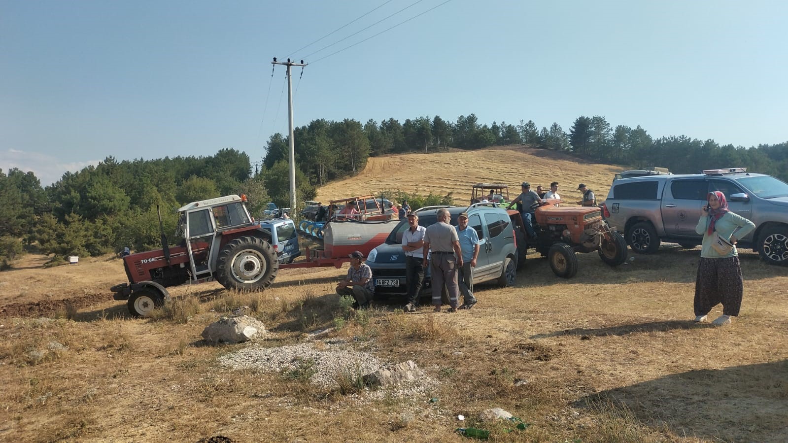 Bolu’daki orman yangını kontrol altına alındı
