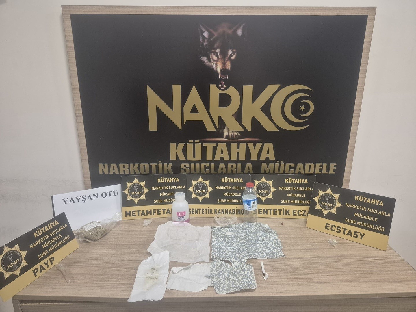 Kütahya’da uyuşturucu taciri Narkotim ekiplerince yakalandı