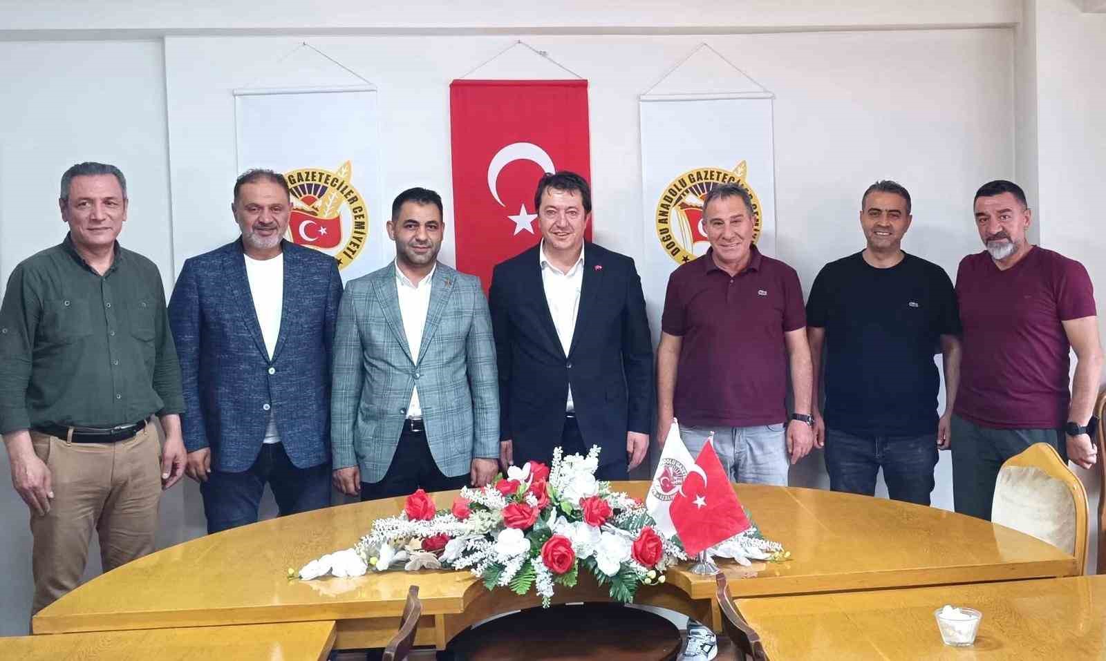 ASKON’dan DAGC Başkanı Türkez’e ziyaret