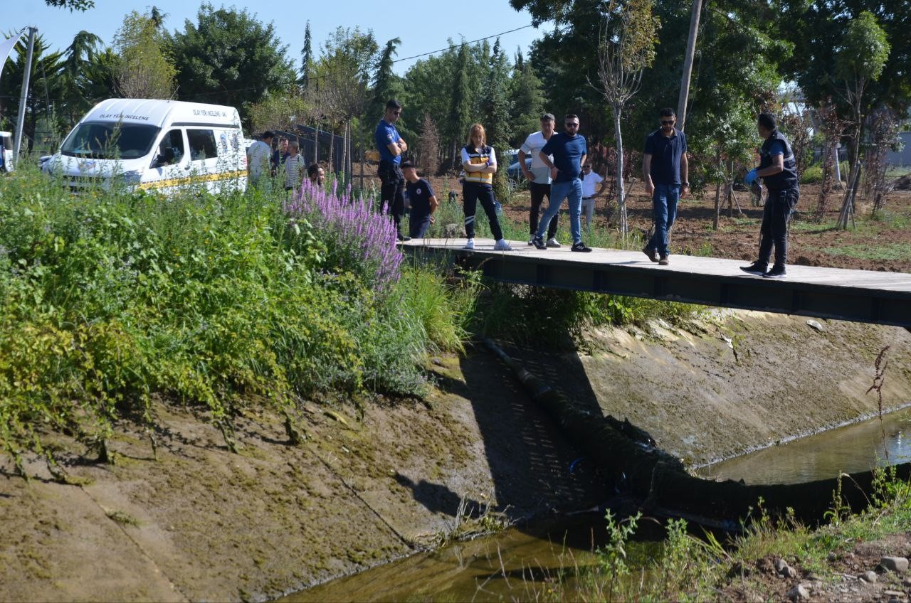 Sulama kanalında kadın cesedi bulundu