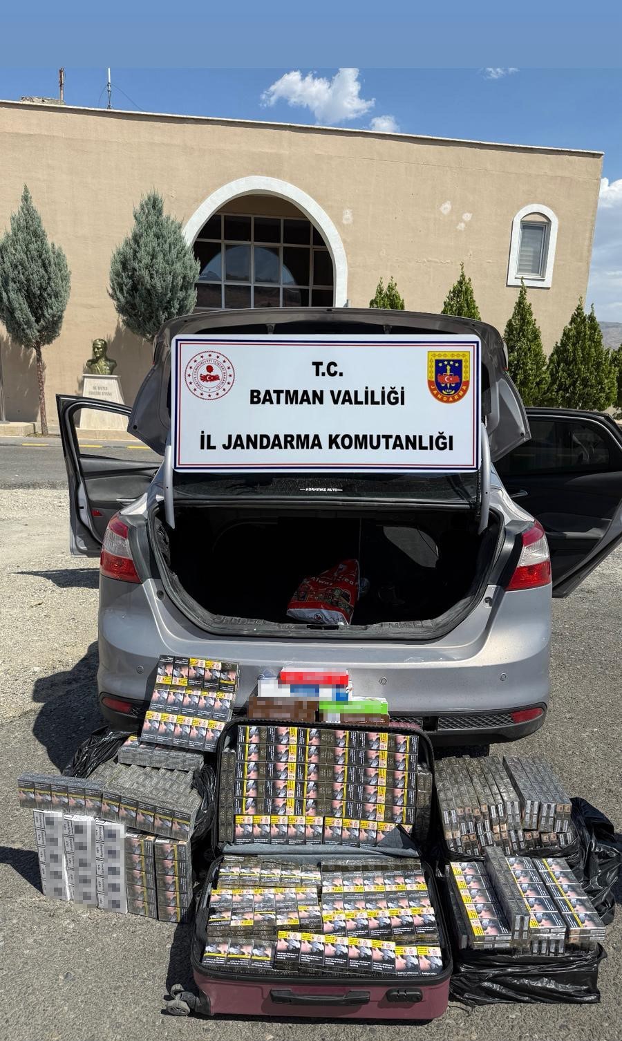 Batman’da kaçak sigara operasyonu