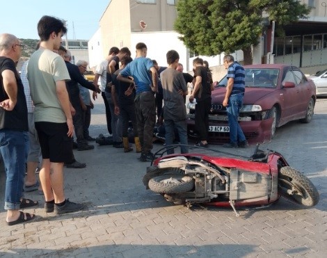 Tavşanlı’da trafik kazası, 1 yaralı