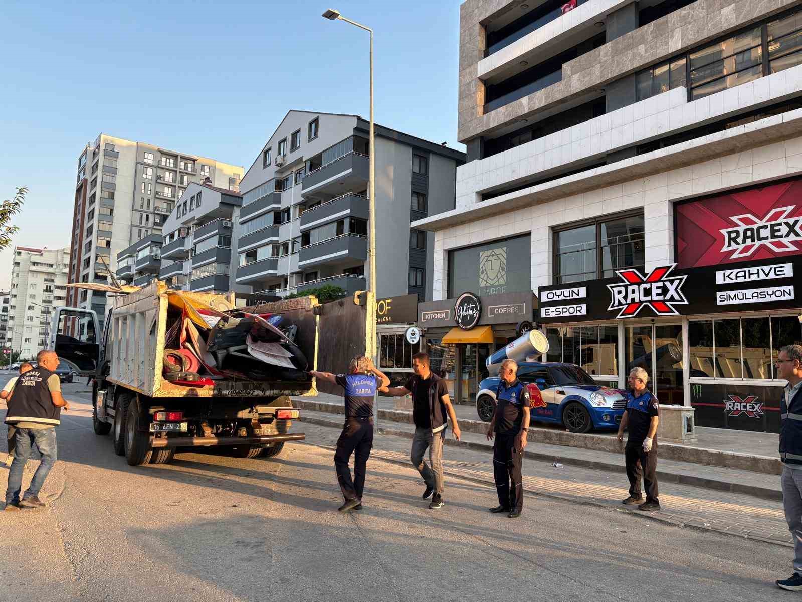 Nilüfer’de sağlıklı çevre operasyonu