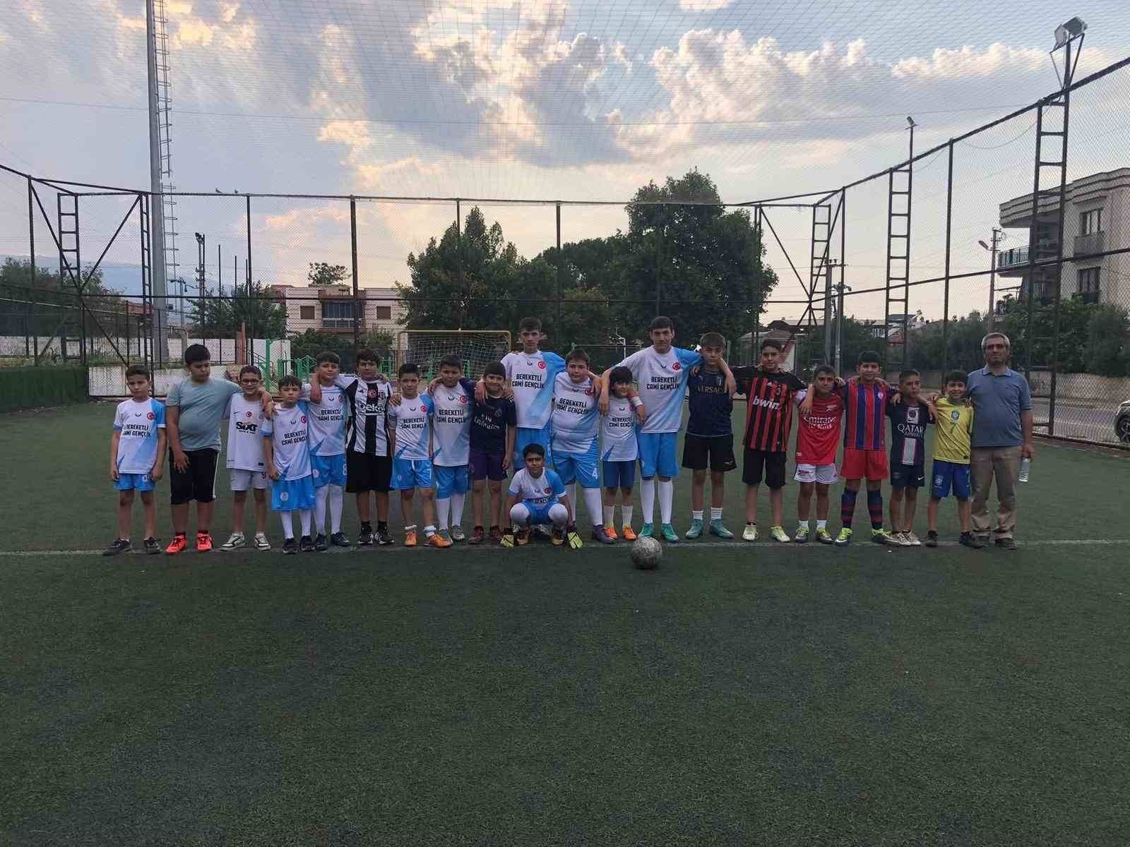 Kur’an Kursu öğrencileri halı sahada buluştu