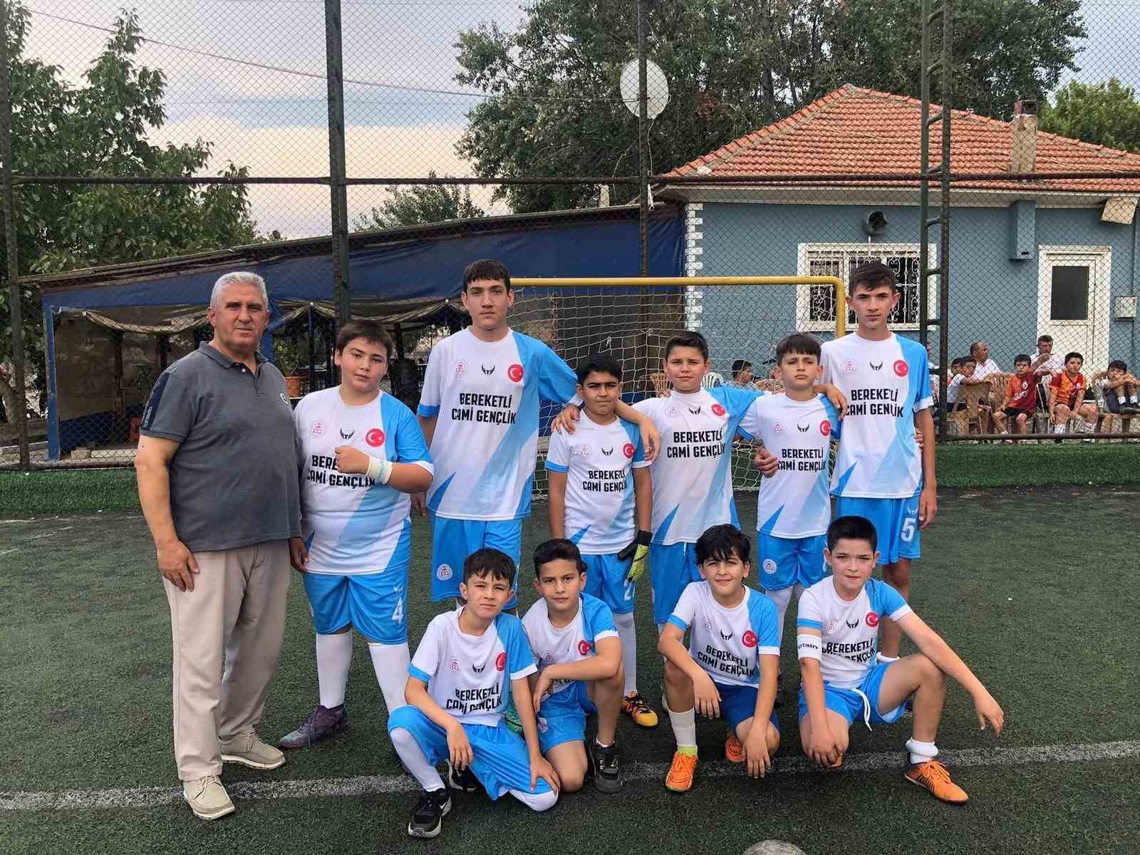 Kur’an Kursu öğrencileri halı sahada buluştu
