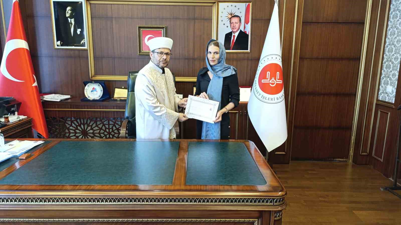 İslamiyet’i araştırdı Müslümanlığı seçti