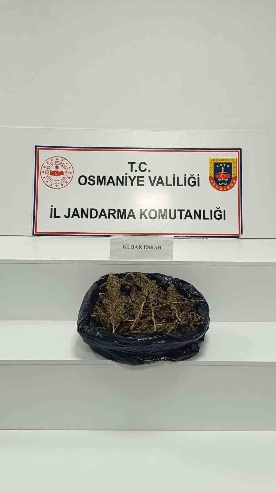 Osmaniye’de jandarmadan silah ve uyuşturucu operasyonu: 5 gözaltı
