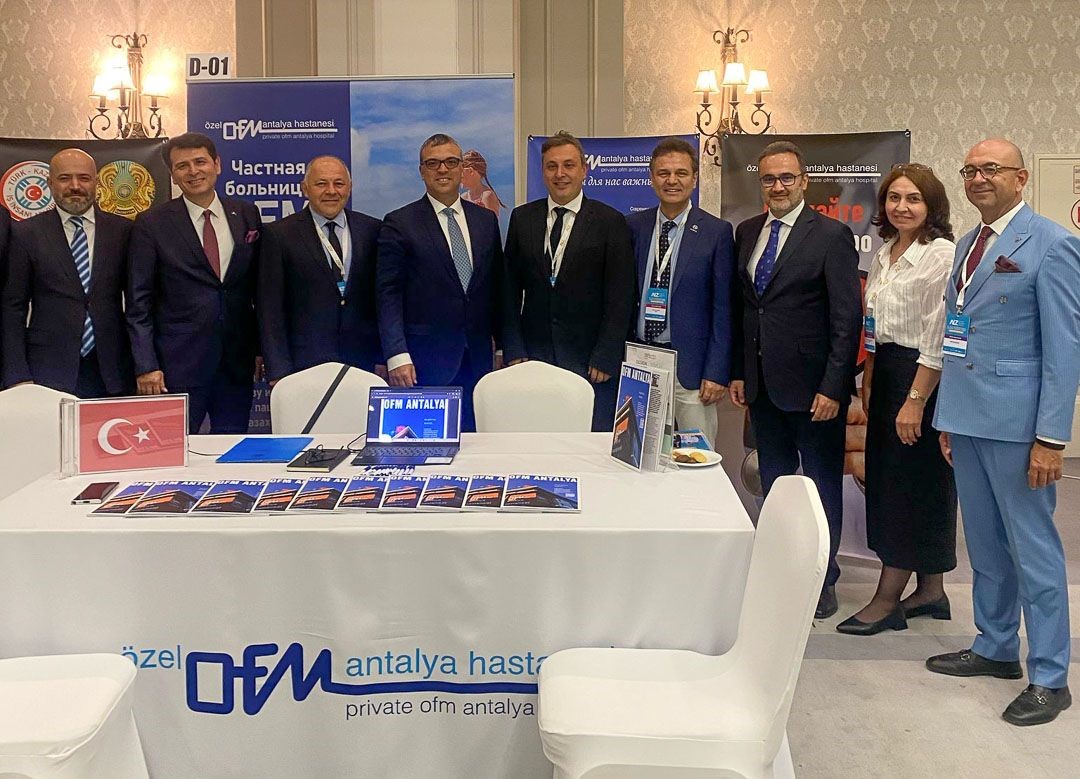 OFM Hastanesi, Kazakistan&rsquo;daki sağlık fuarında T&uuml;rkiye&rsquo;yi temsil etti
