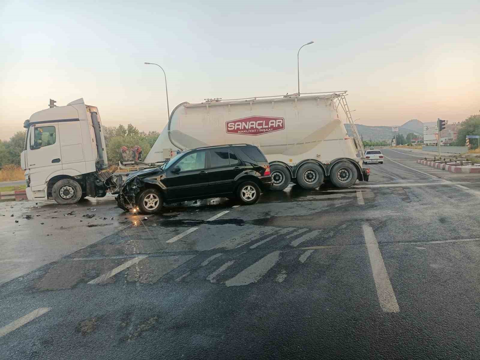 Tavşanlı’da trafik kazası, 1 yaralı