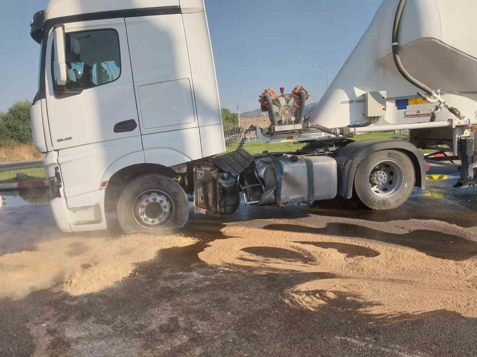 Tavşanlı&rsquo;da trafik kazası, 1 yaralı
