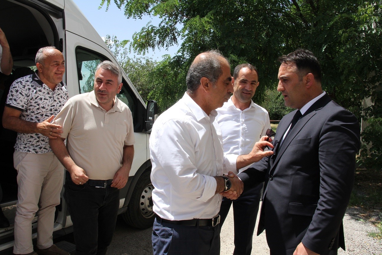 GSİM kurmayları ilçe turunda
