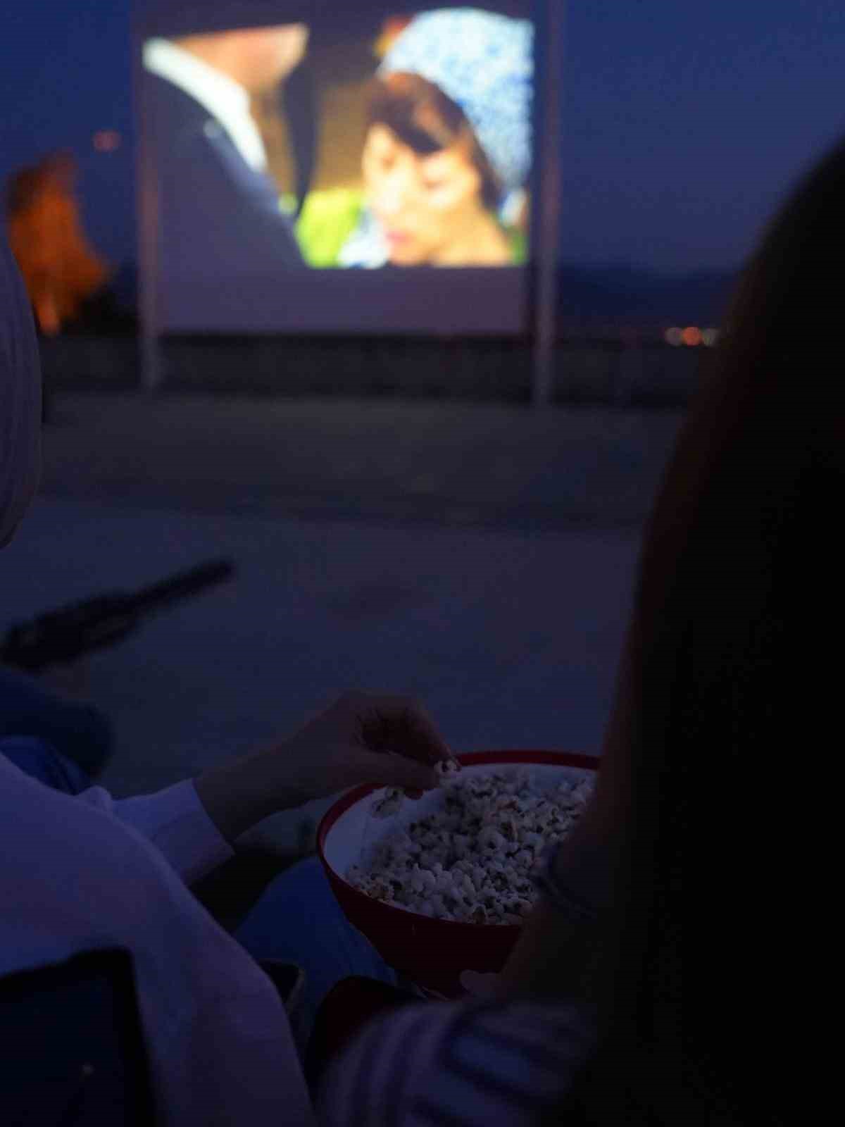 Yaz sinema geceleri başladı
