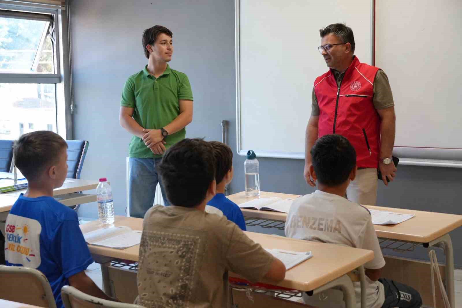 Düzce’de çocuklar yaz tatilini dolu dolu geçiriyor