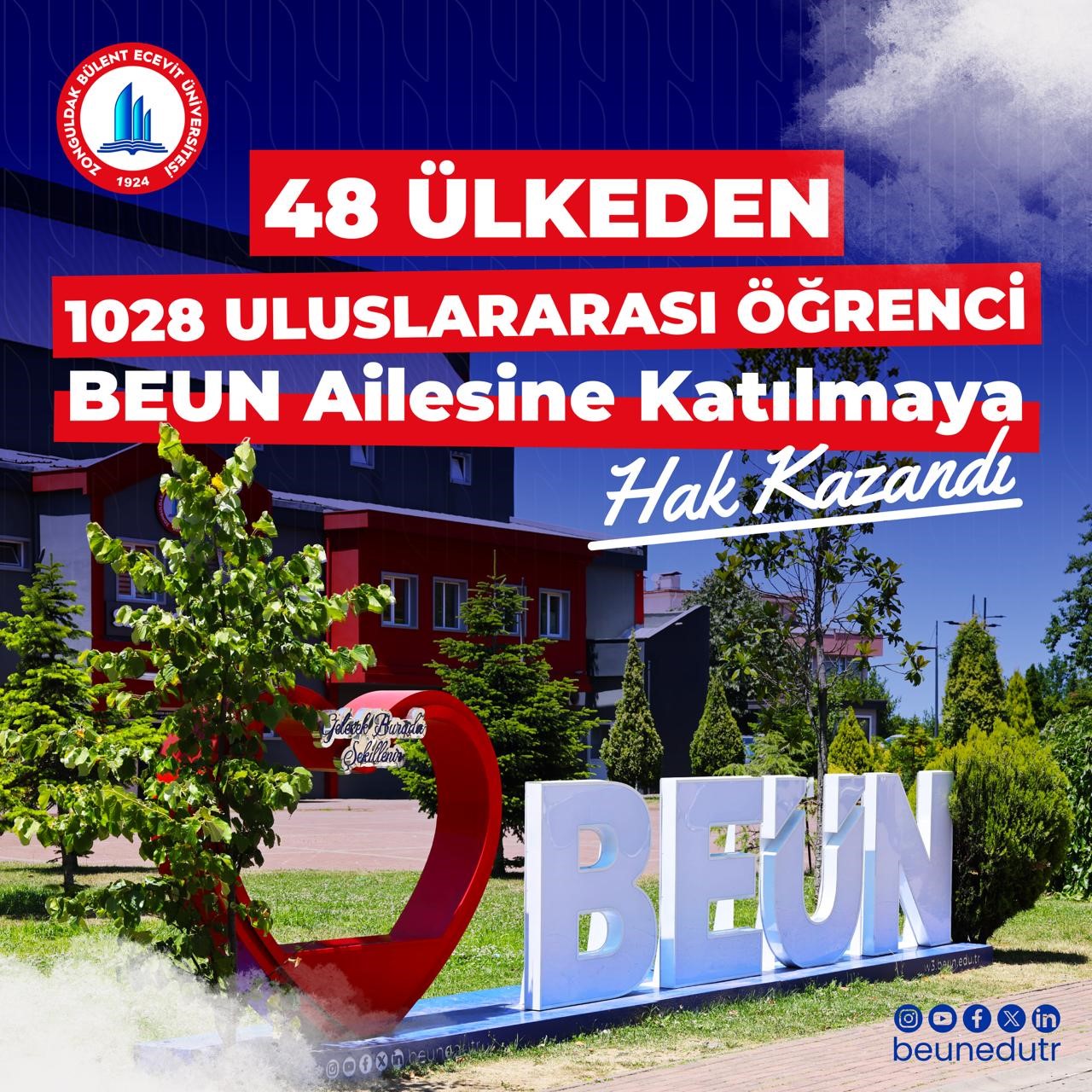 BEUN Uluslararası öğrencilerin gözdesi olmaya devam ediyor