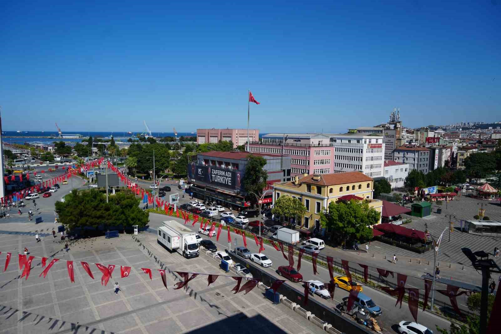 Samsun göç alan bir il konumuna geldi