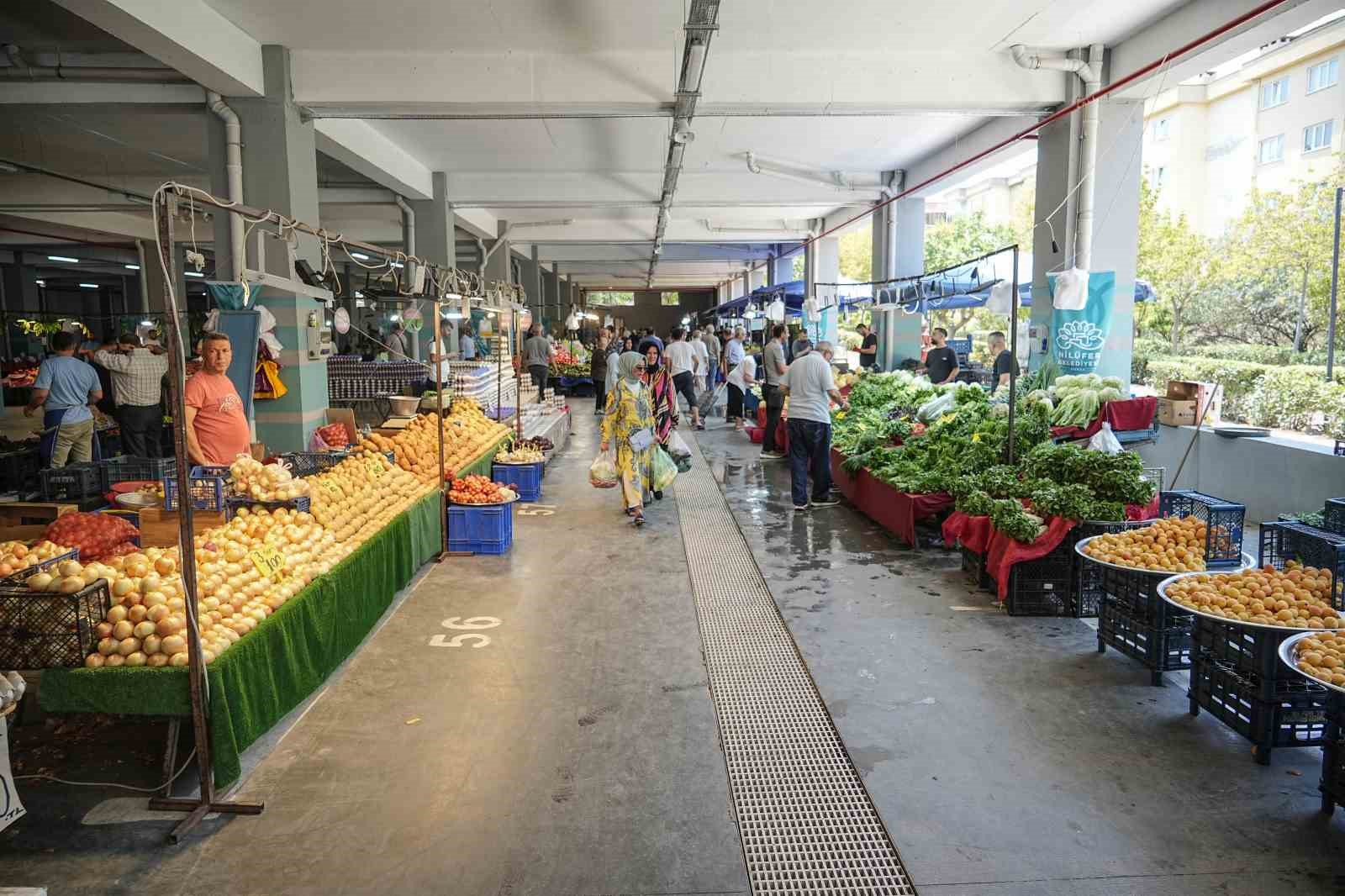 Nilüfer’de Kapalı Pazar ve yeni Muhtarlık hizmete açıldı