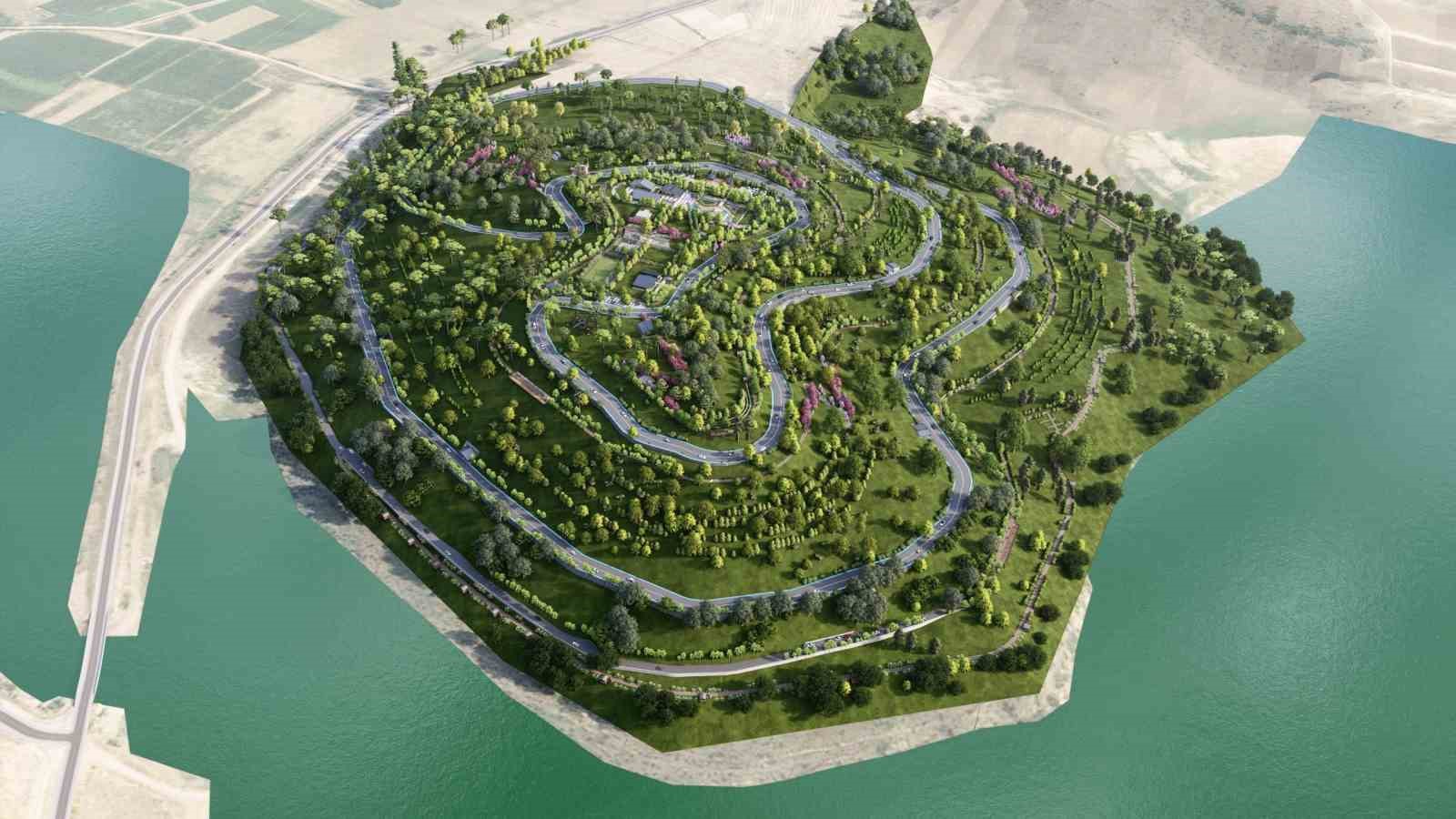 İnegöl Millet Bahçesi’nde çalışmalar tüm hızıyla sürüyor