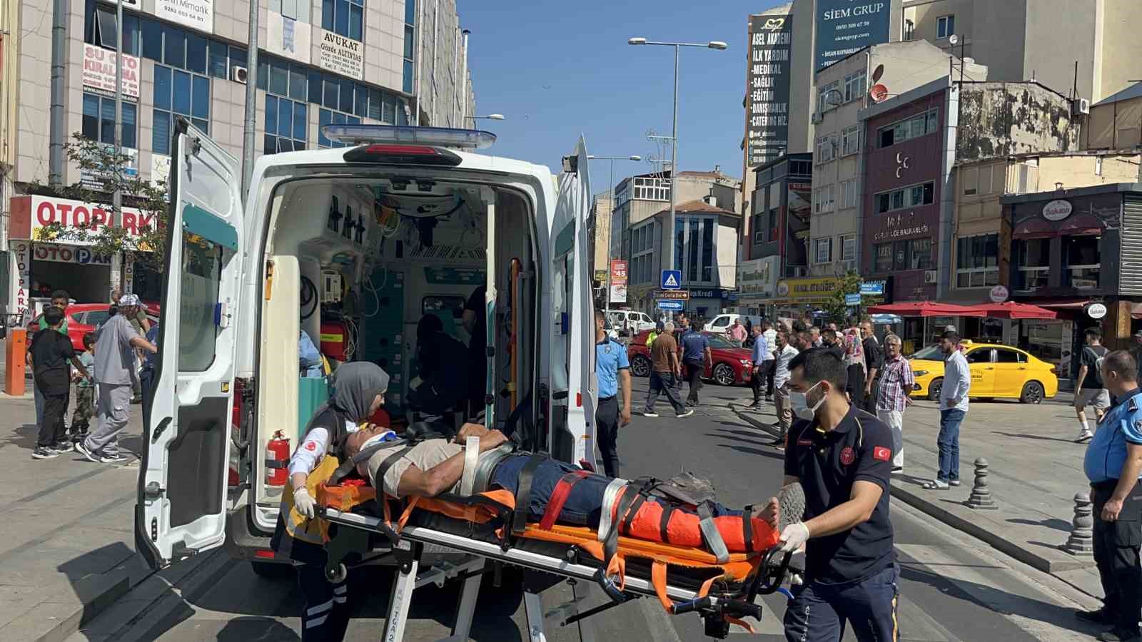 Çorlu’da trafik kazası: 1 yaralı