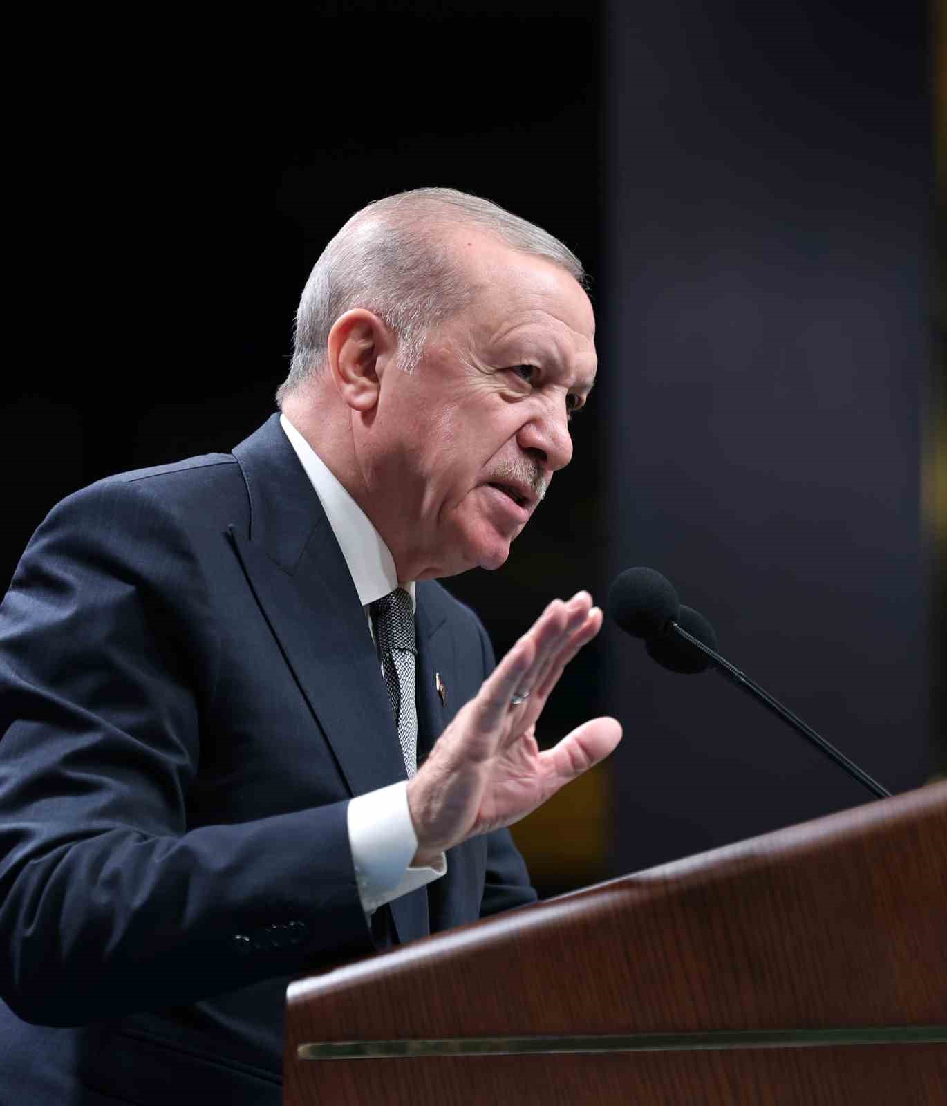 Cumhurbaşkanı Erdoğan: "Suriye&rsquo;nin par&ccedil;alanmasına kesinlikle rıza g&ouml;stermeyiz"
