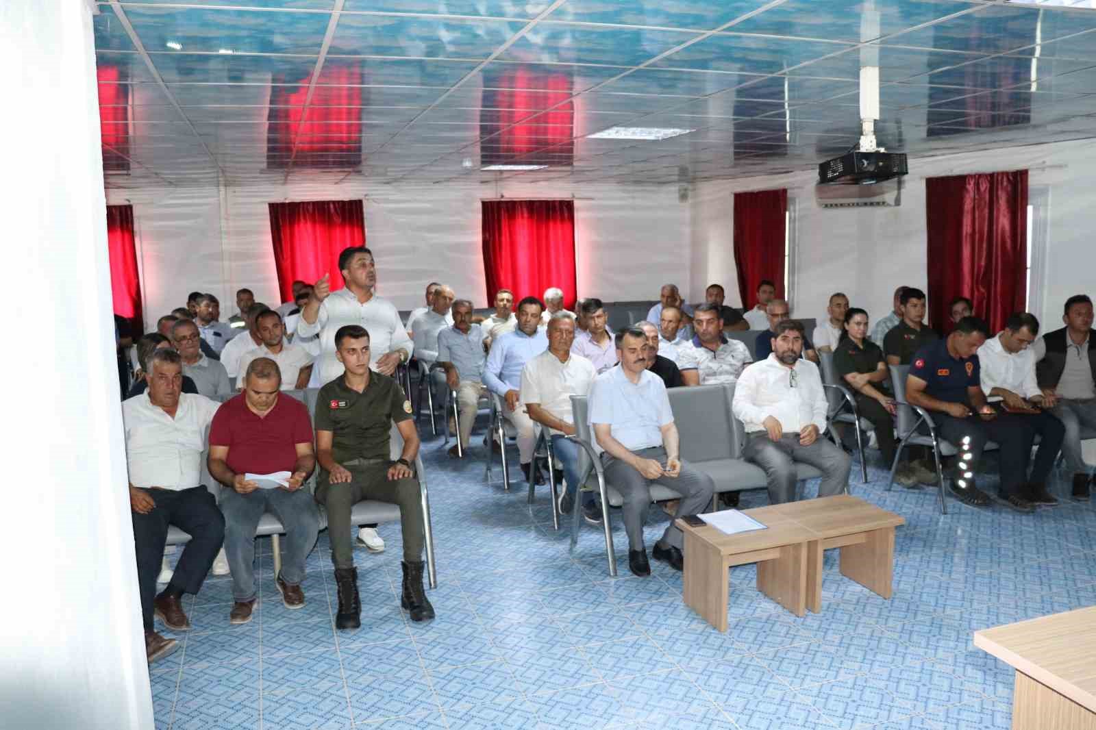 Orman yangınları riskini azaltmak i&ccedil;in toplandılar
