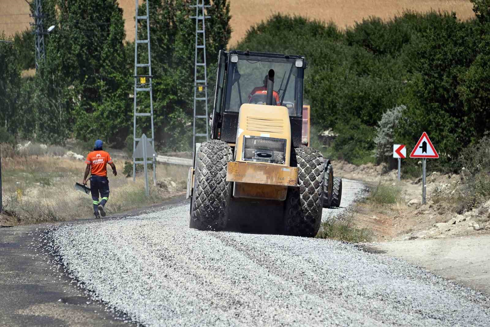 G&uuml;lnar kırsalında ulaşımın kalitesi arttırıldı
