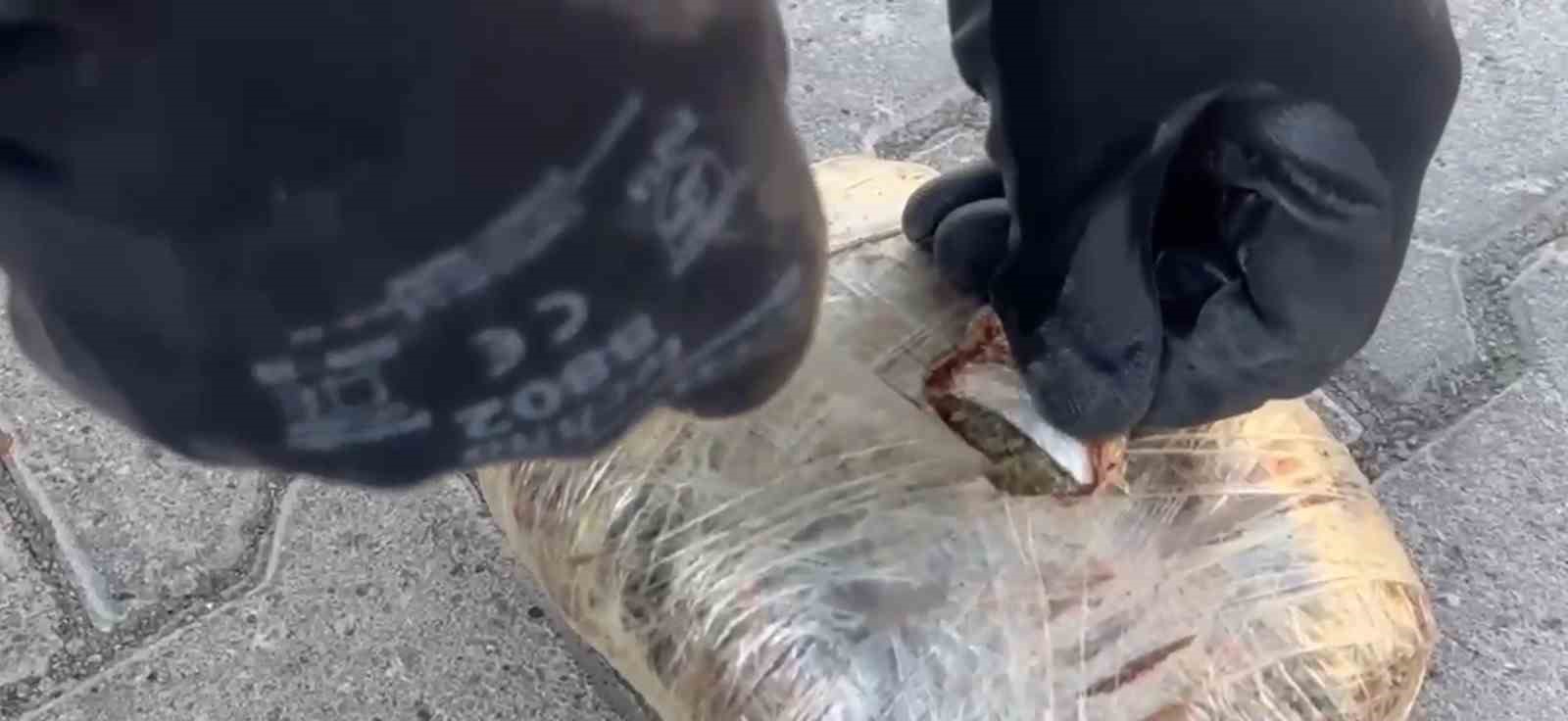 Midesinden uyuşturucu çıktı