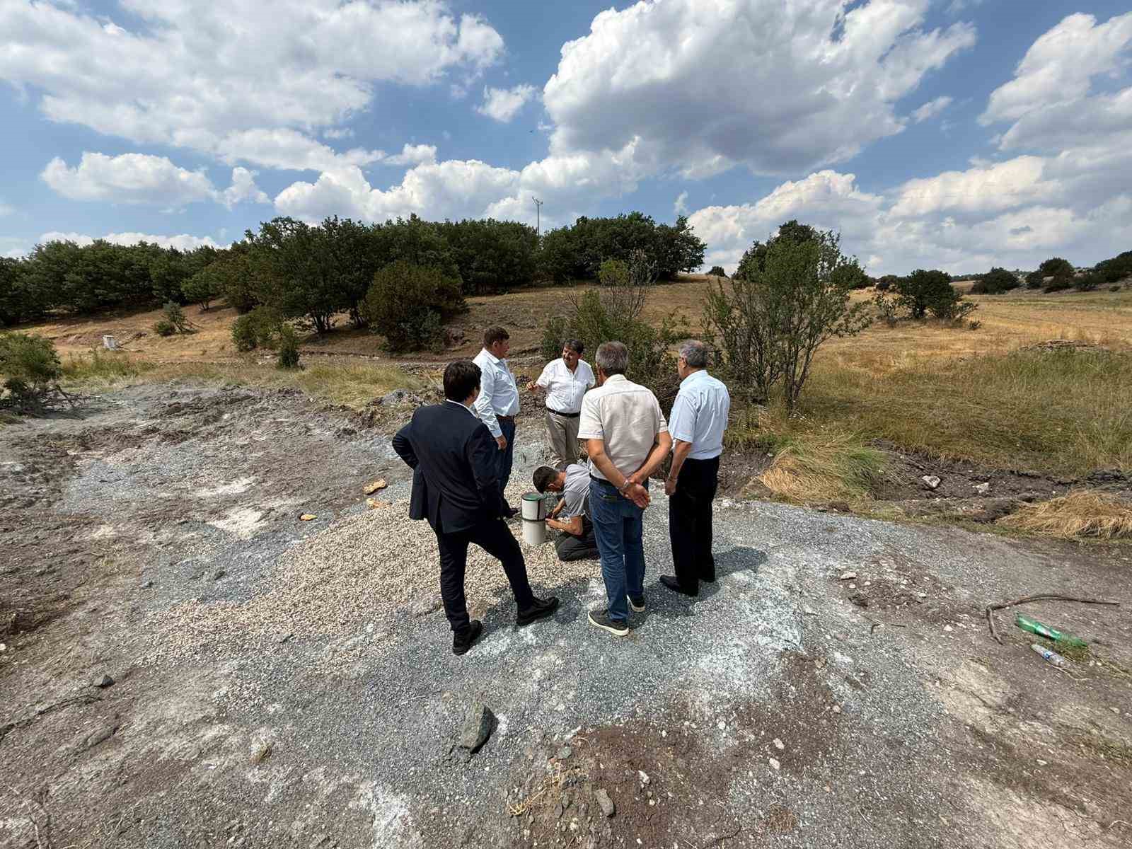 Kütahya’da Akoluk köyünün içme suyu sorunu sondajla çözüldü