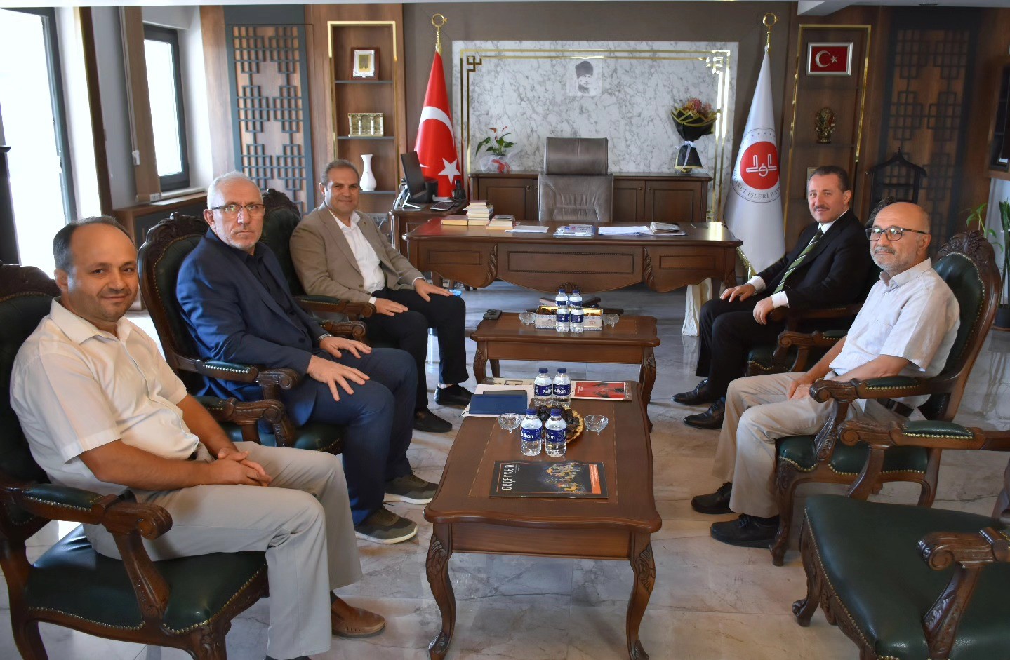 Başkan Aykut Dilsiz’den Müftü Ahmet Dilek’e ziyaret