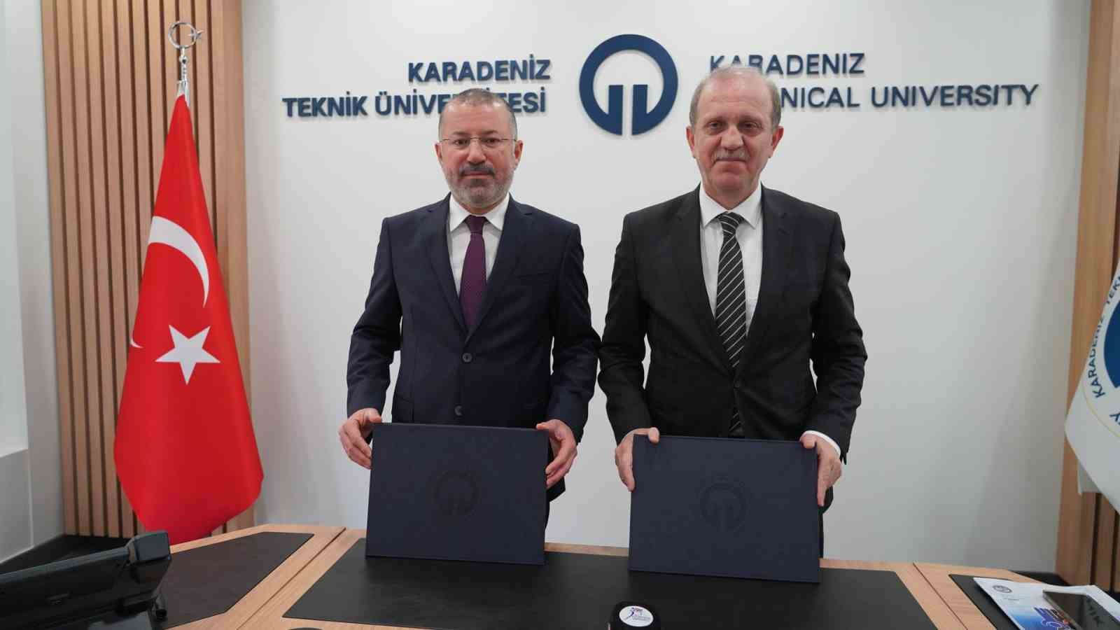 KB&Uuml; ile Karadeniz Teknik &Uuml;niversitesi arasında iş birliği protokolleri imzalandı
