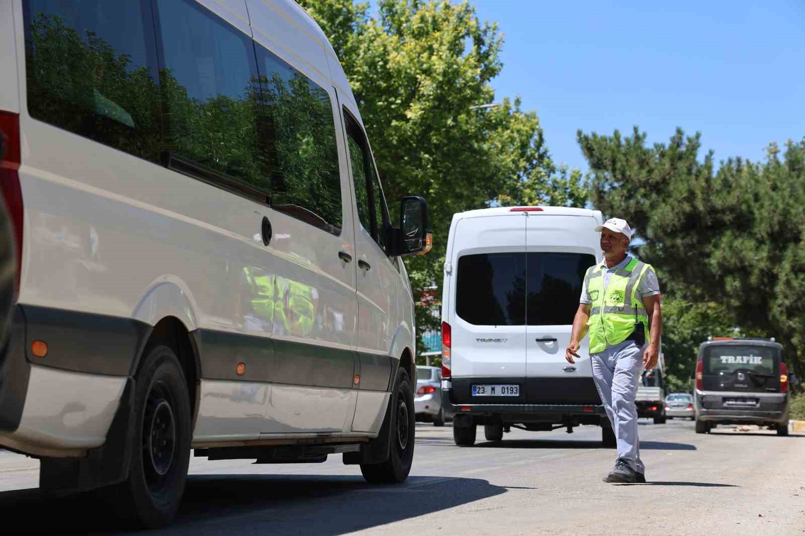 Elazığ’da toplu taşımaya klima denetimi