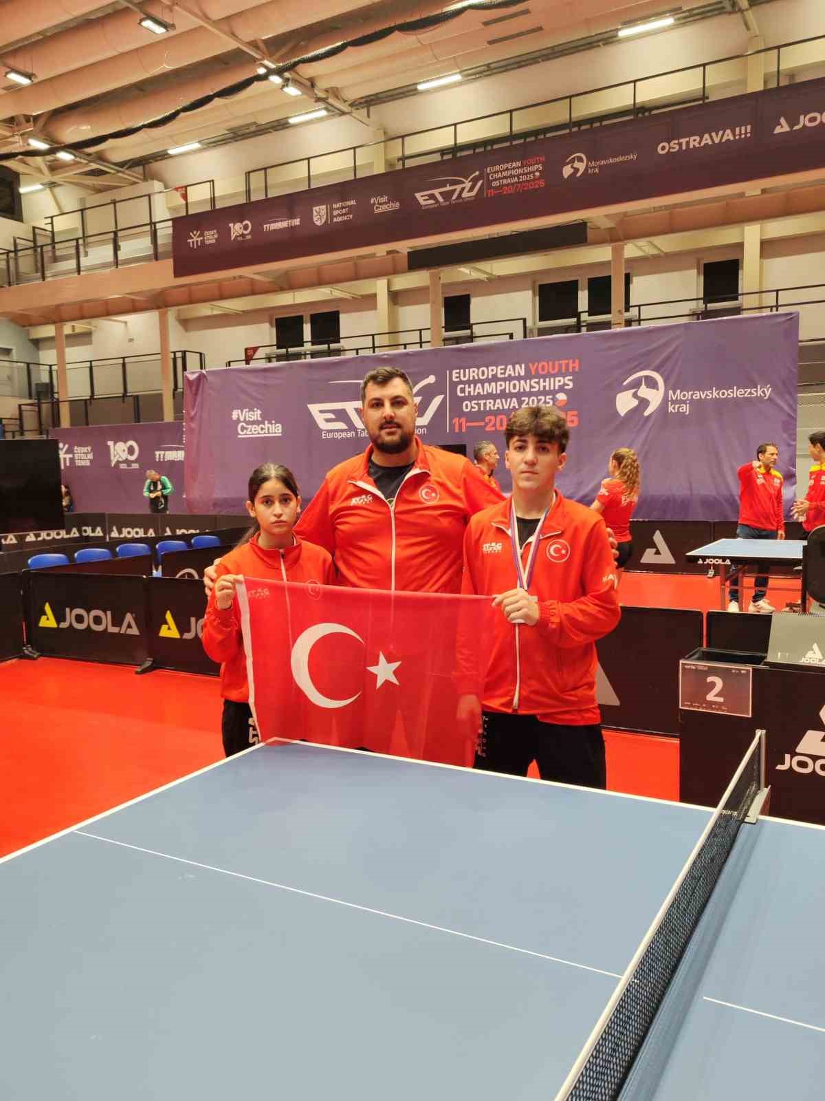 Kocasinan’ın milli sporcuları Avrupa Şampiyonası’nda Türkiye’yi temsil ediyor
