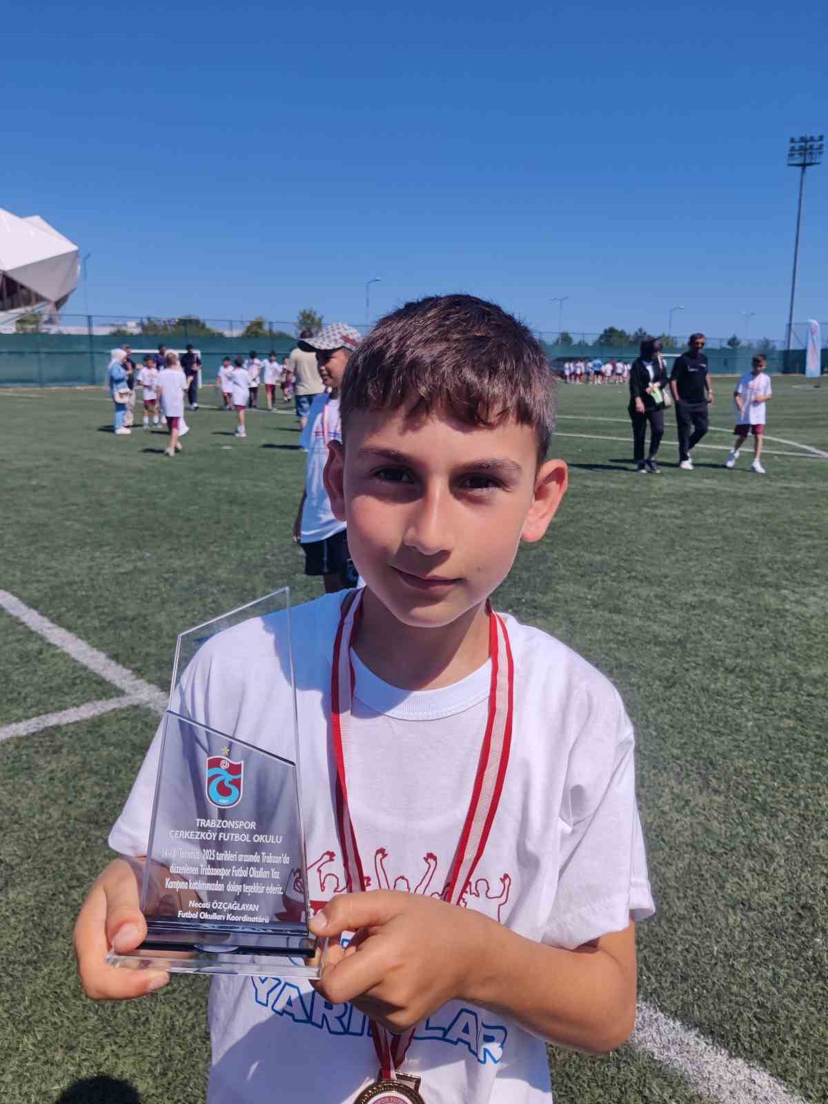 Trabzonspor’un genç yetenekleri kampı tamamladı
