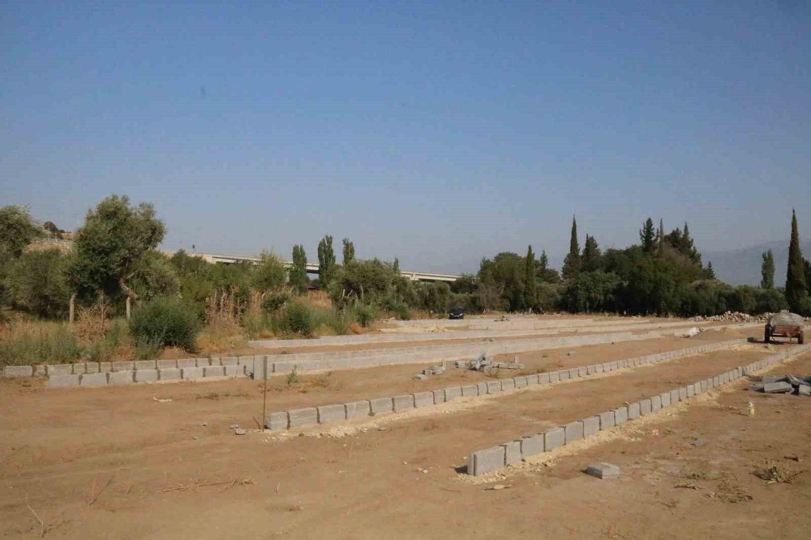 Yenipazar’da yeni mezarlık alanı için çalışmalar sürüyor