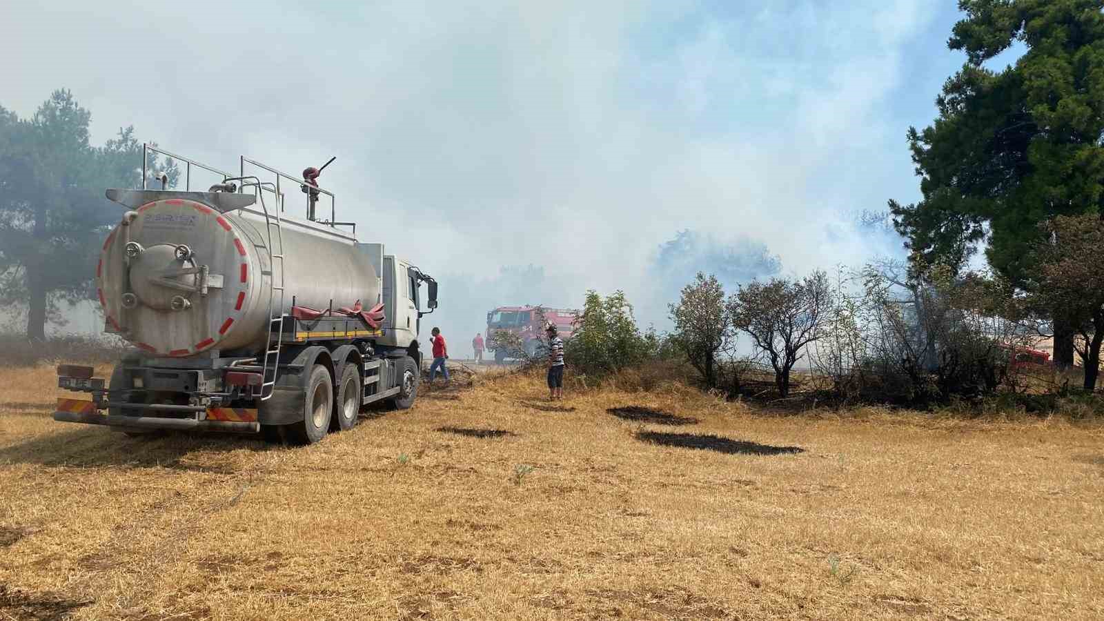 Çanakkale’de orman yangını kontrol altına alındı