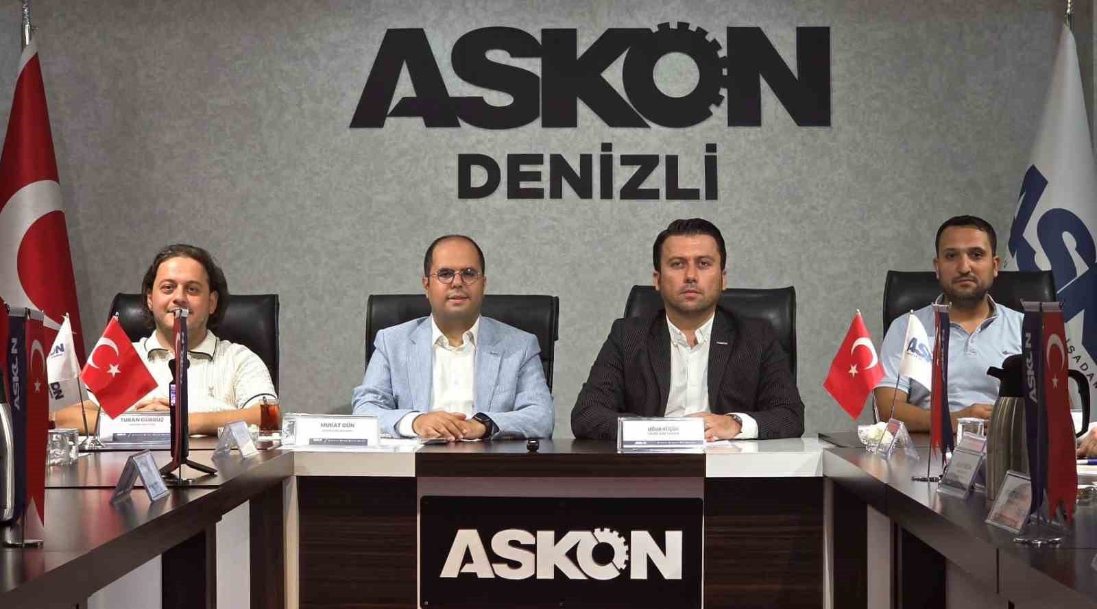 ASKON Aydın ve Denizli şubeleri arasında İş Geliştirme Toplantısı gerçekleştirildi