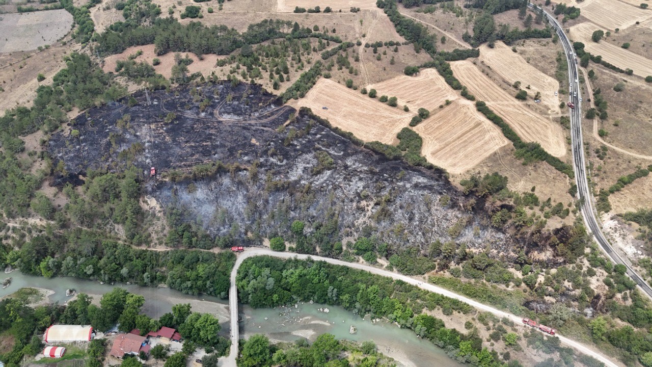 Karabük’te orman yangını kontrol altına alındı