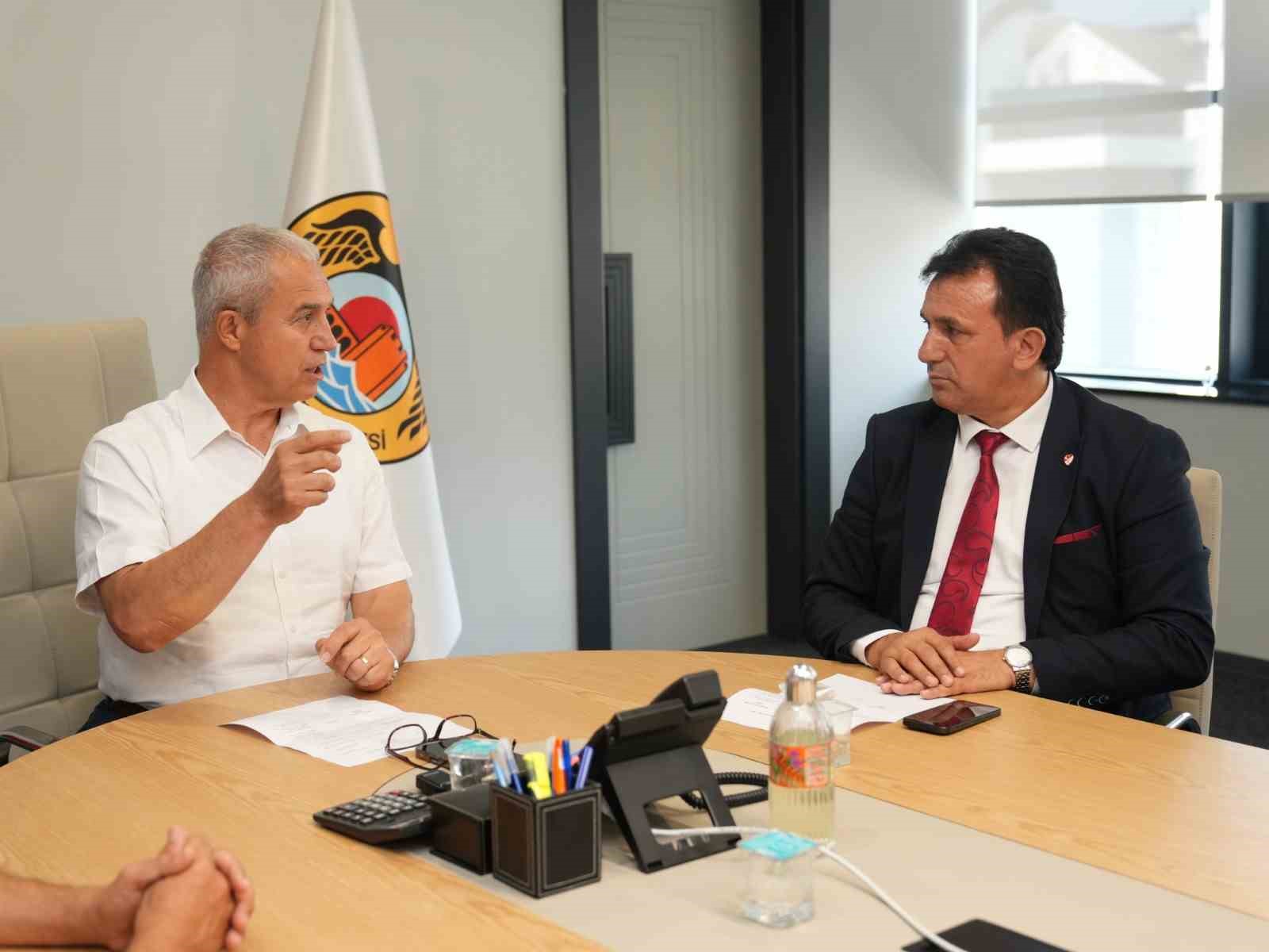 Alanya’nın gurur tablolarından Özçelik’e ziyaret