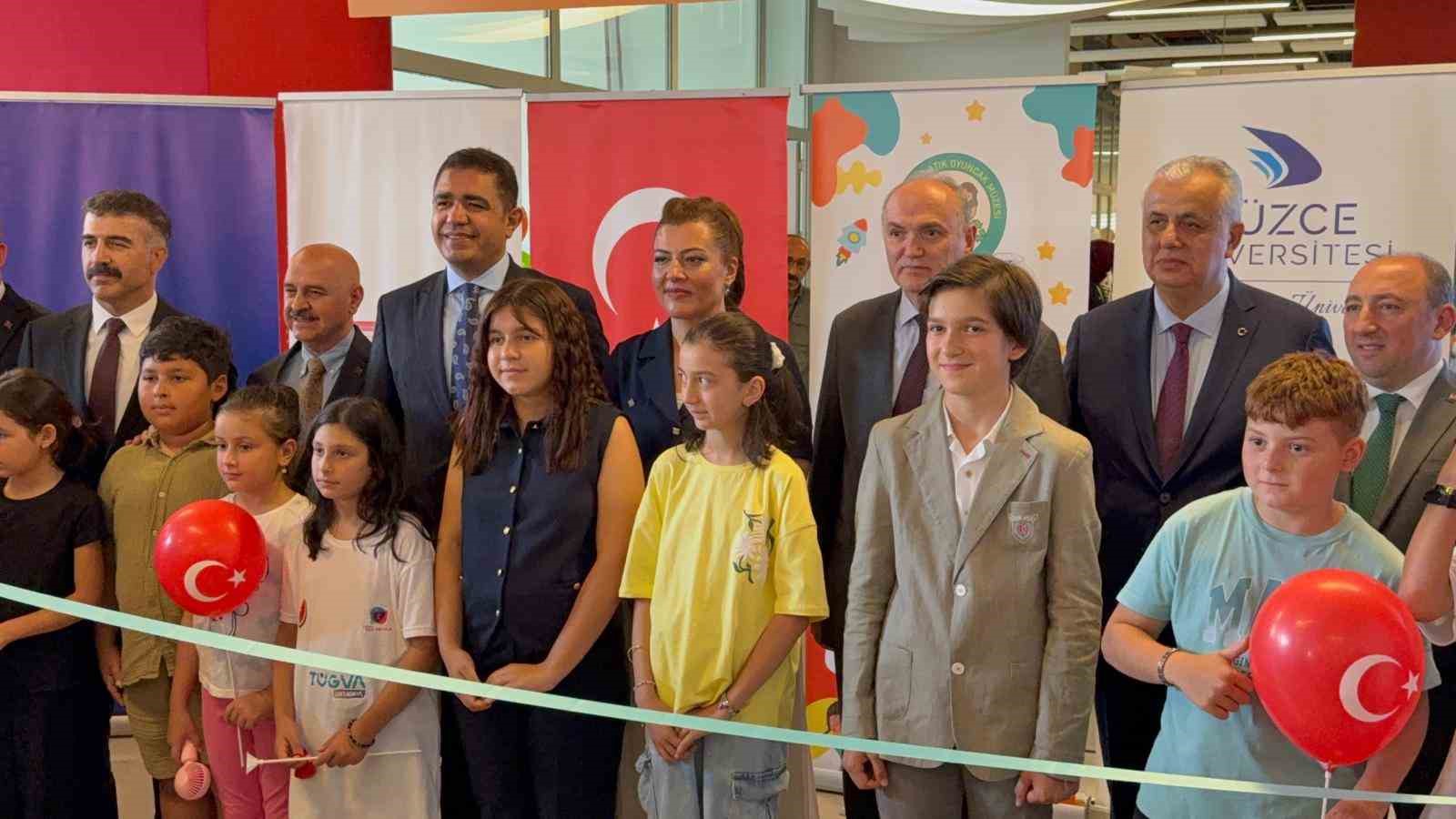 Düzce’de sıfır atık oyuncak müzesi açıldı