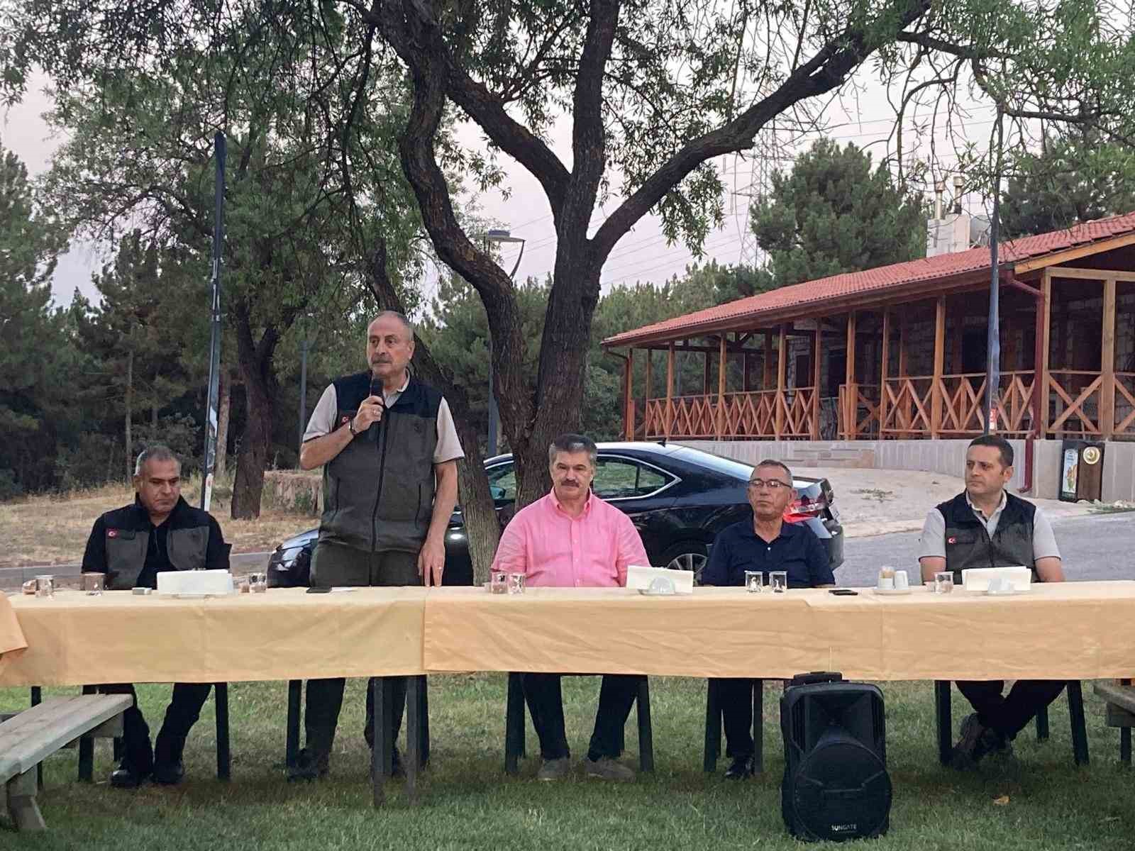 Muhtarlar toplantısının konusu orman yangınlarıydı