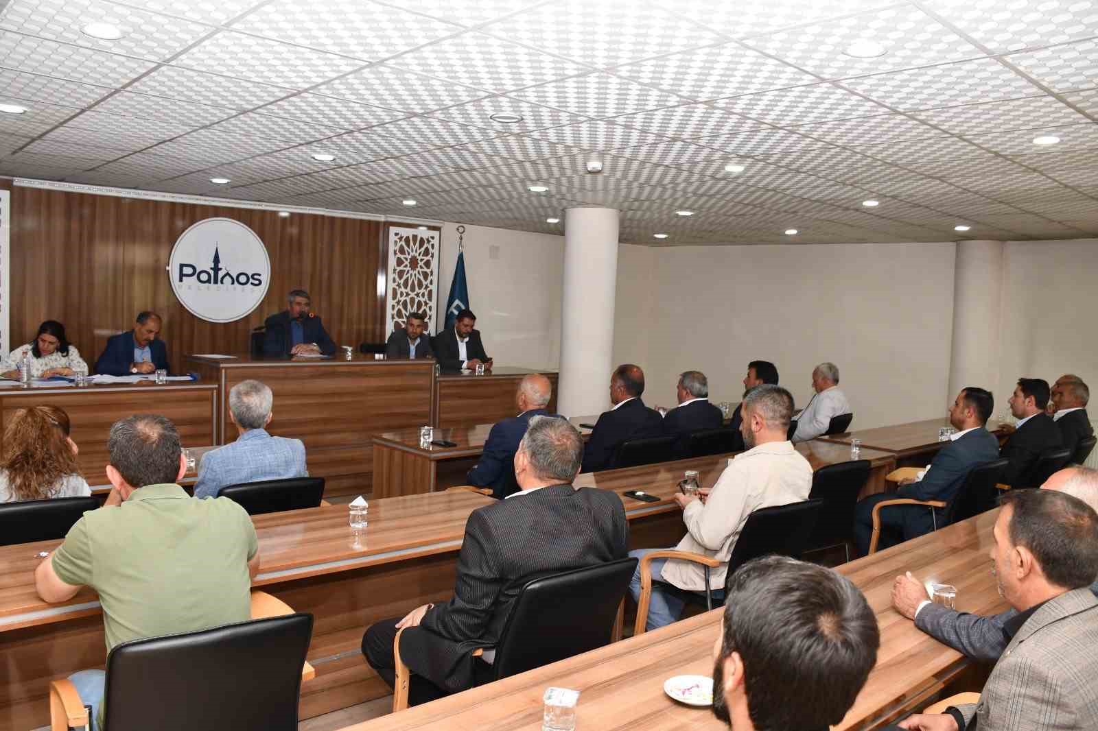 Patnos’ta cadde ve sokak isimleri değiştirildi