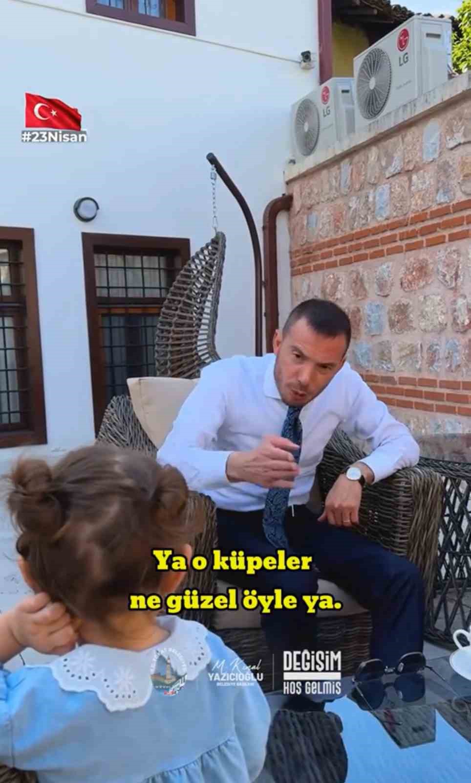 "Kızdan belediye başkanı olur mu?" sorusu Tokat’ta cevabını buldu: Miniklerle Fatma Şahin buluştu