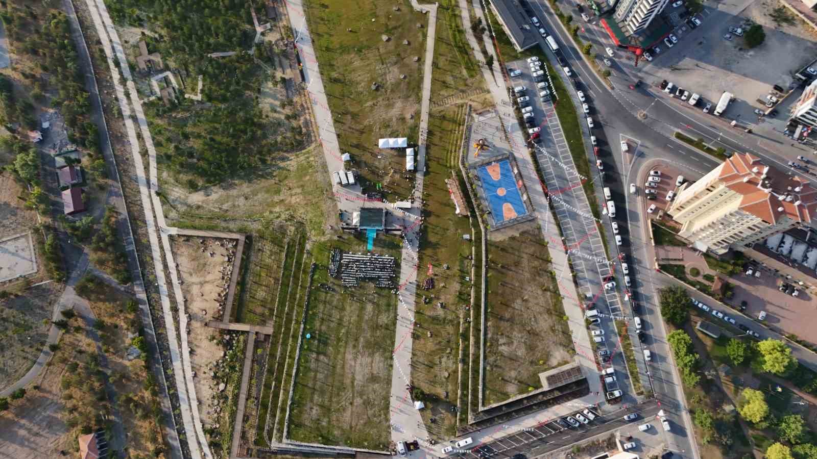 Talas Millet Bahçesi açıldı

