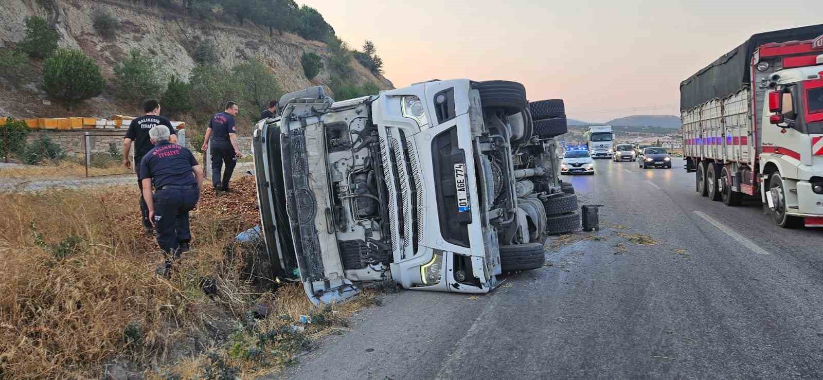Susurluk-Balıkesir yolunda trafik kazası