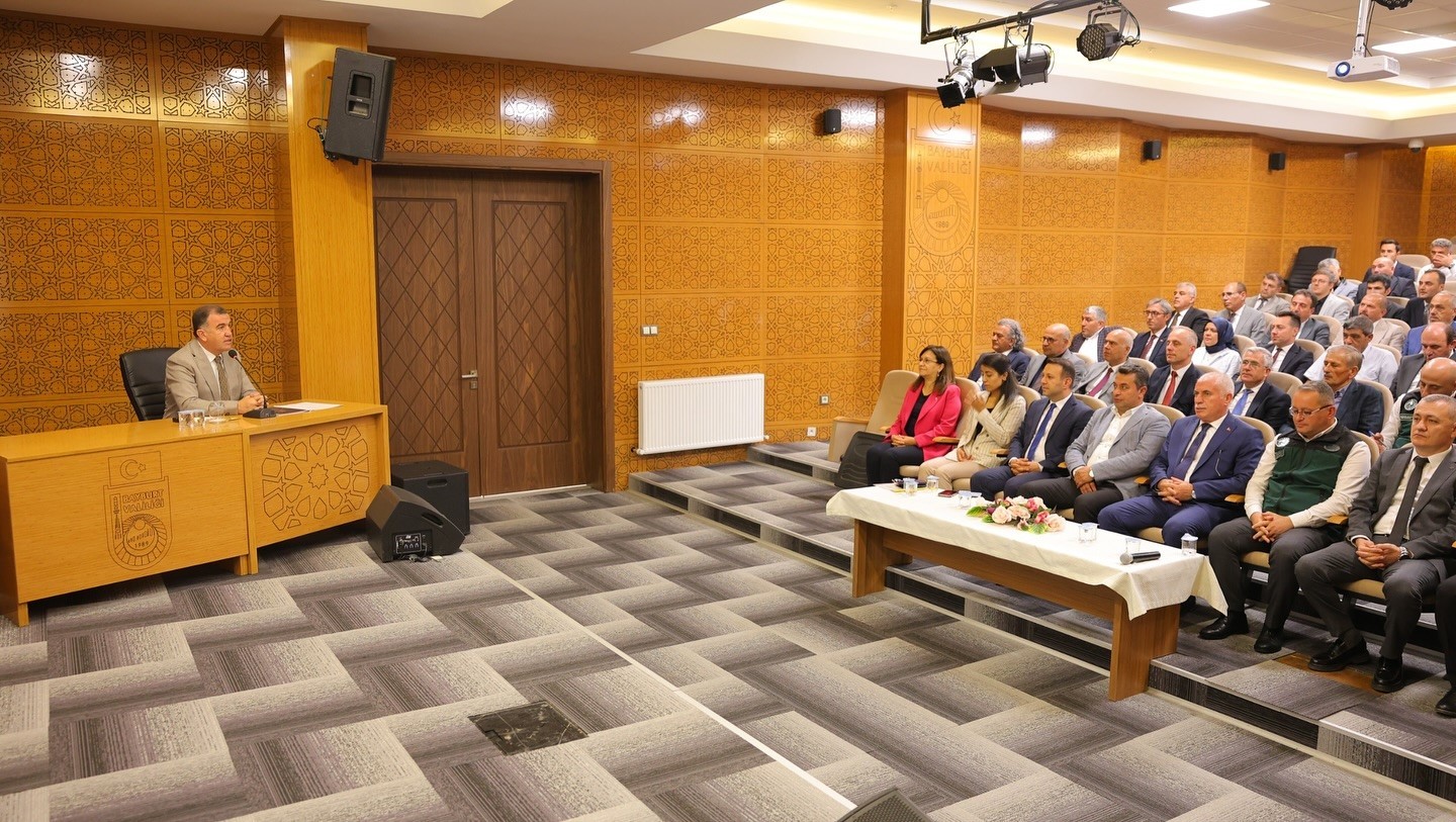 Bayburt’ta 2025 yılı 3’üncü il Koordinasyon Toplantısı yapıldı