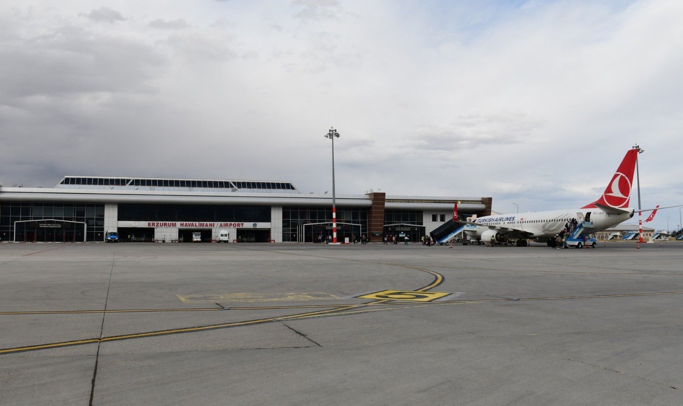 Erzurum’da ilk çeyrekte ayından 601 bin 241 kişi uçtu