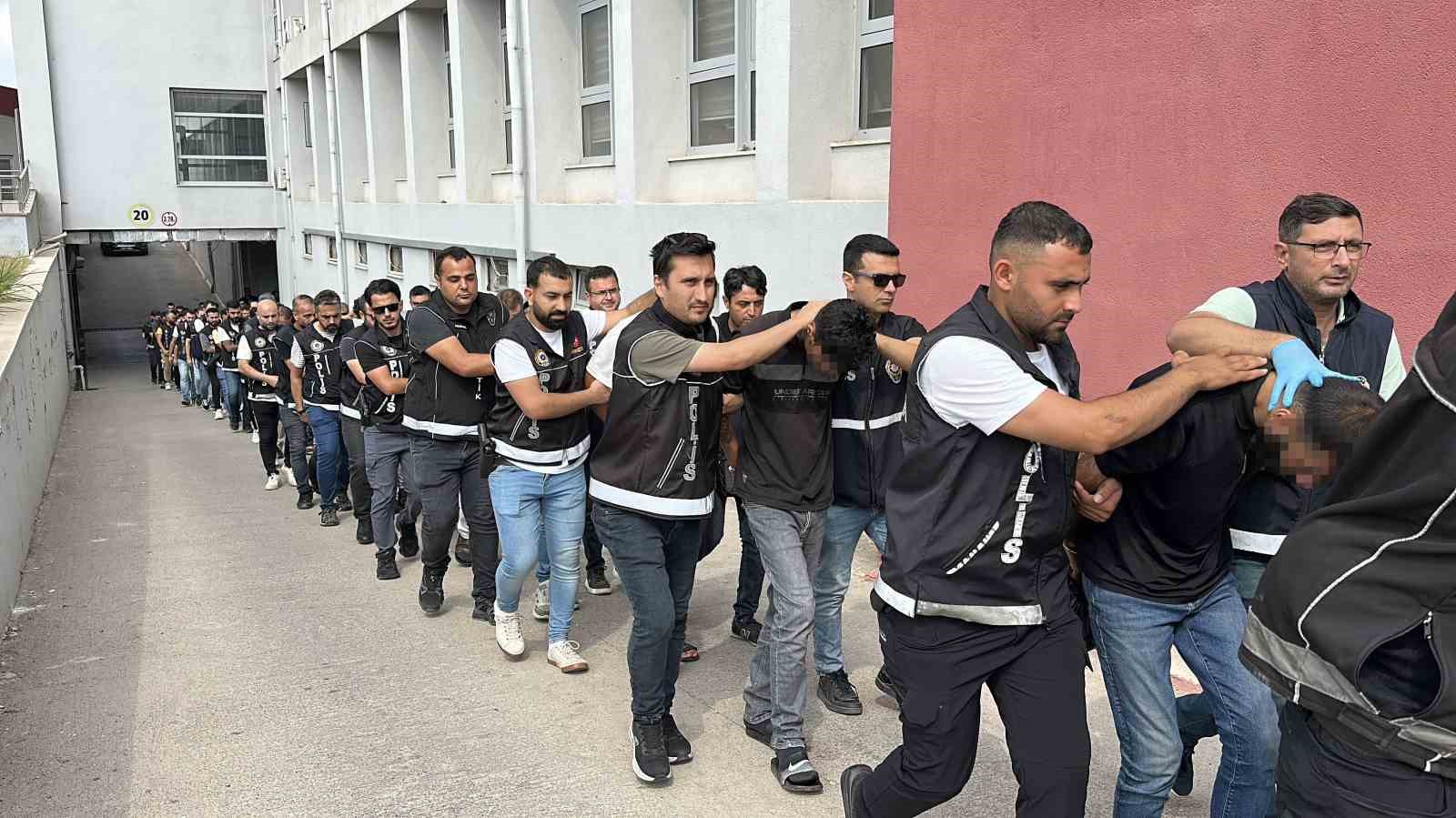 "Narkokapan-Adana 2" operasyonunda 152 tutuklama