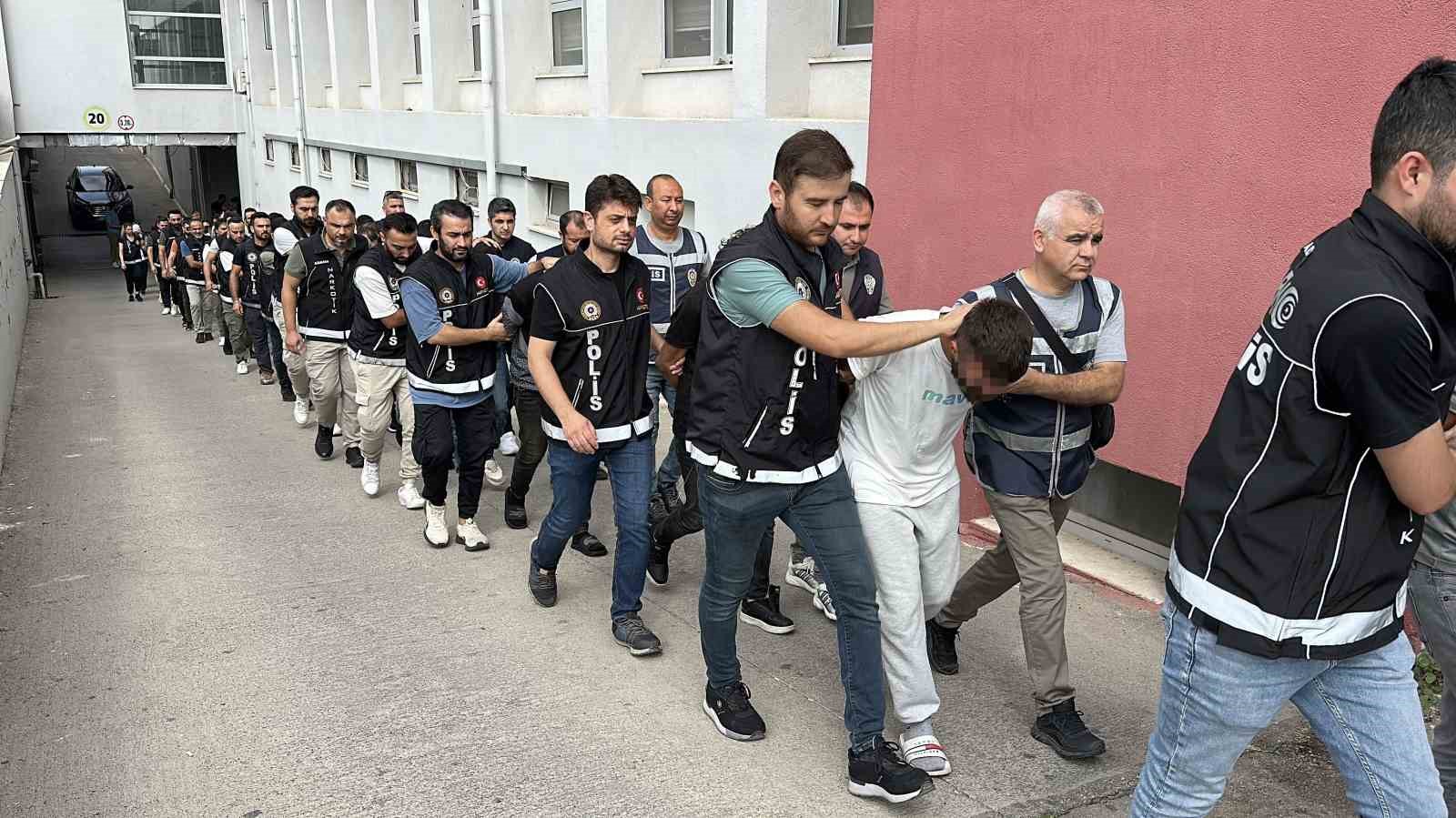 "Narkokapan-Adana 2" operasyonunda 152 tutuklama